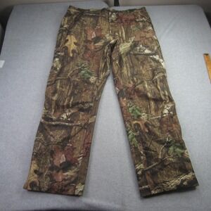 Game Winner Pants Mens XL Camouflage Hunting Pockets Zip Ankle Realtree